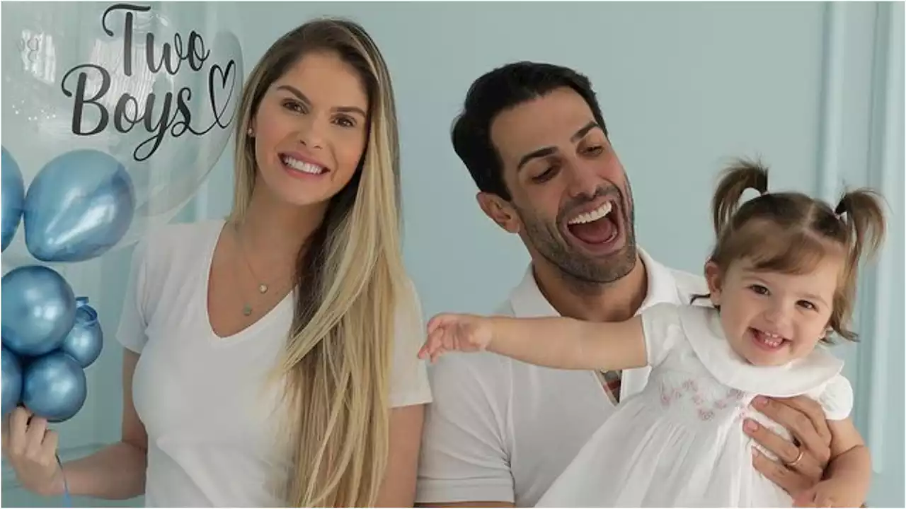 Grávida de gêmeos, Bárbara Evans procura profissionais para ajudar as três babás de sua primogênita