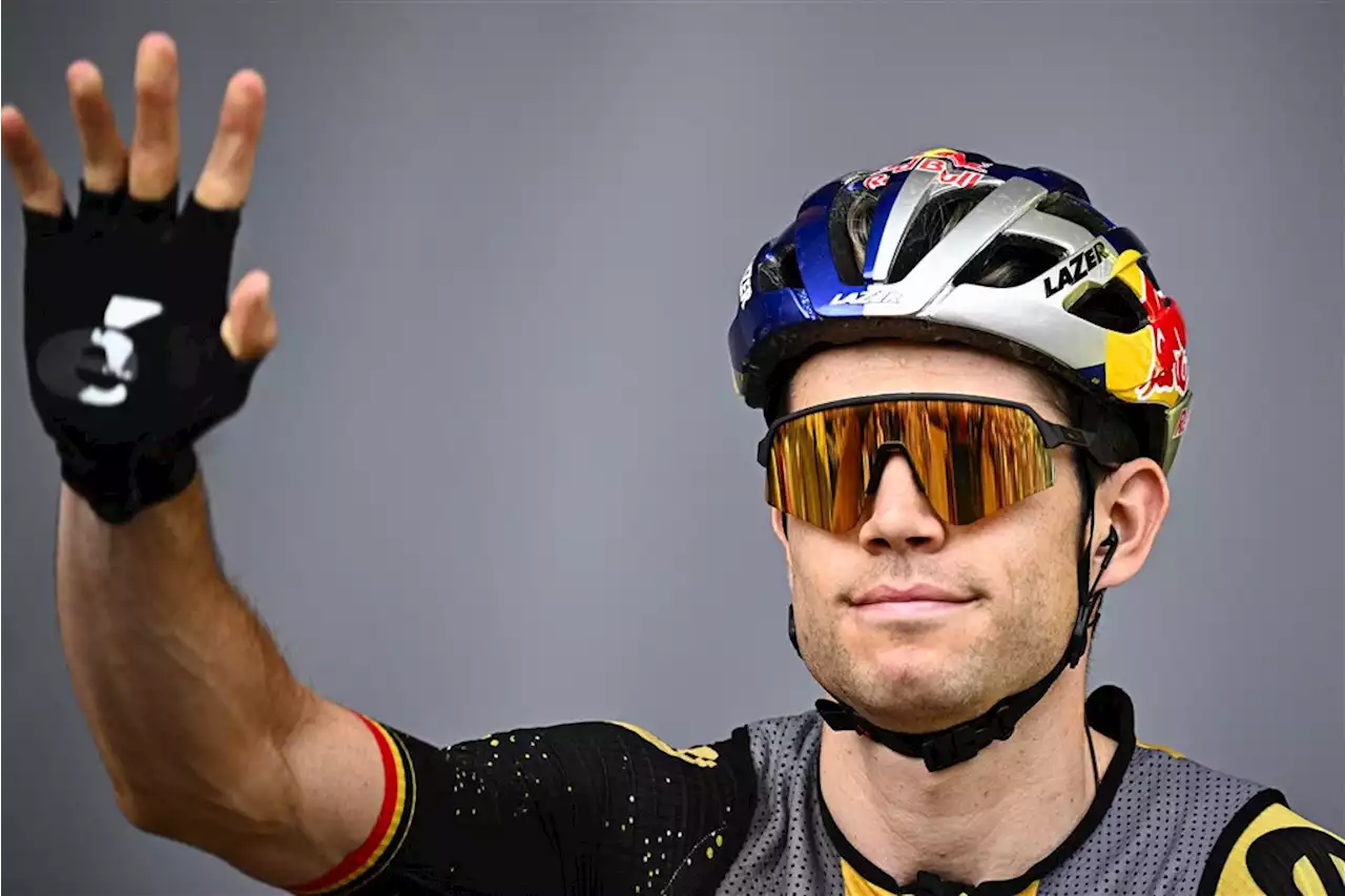 Wielrenner Wout van Aert dag na vertrek Tour de France vader geworden