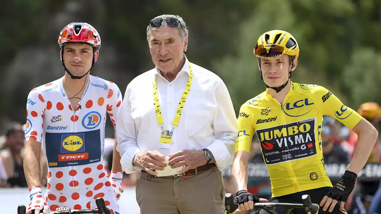 'Il est avec nous': le Tour de France célèbre la fête nationale belge avec... Eddy Merckx