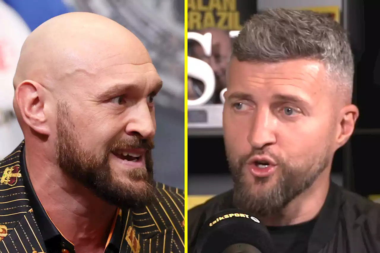 'Money' - Carl Froch spills beans on Tyson Fury's messages to him about Francis Ngannou fight