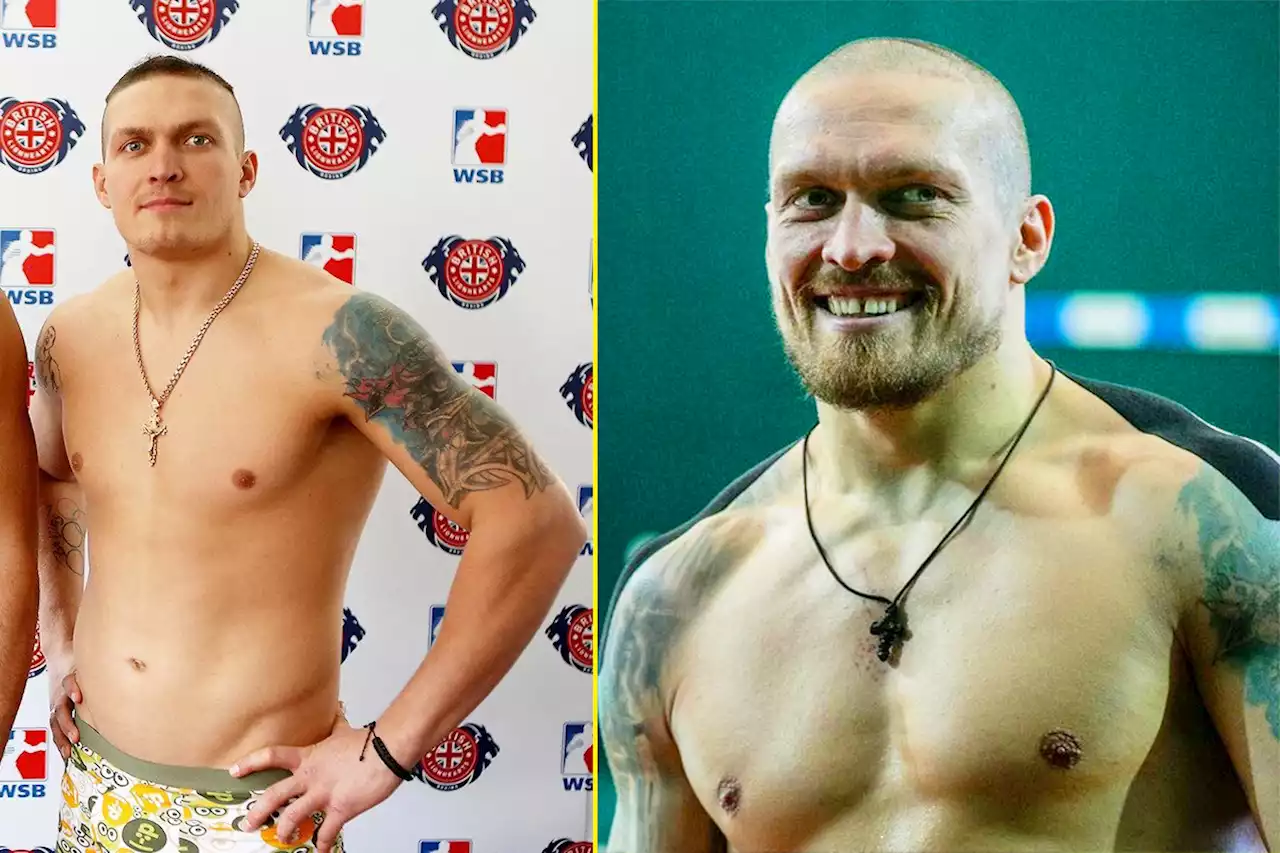 Oleksandr Usyk bulks up again and shows off stunning heavyweight body transformation