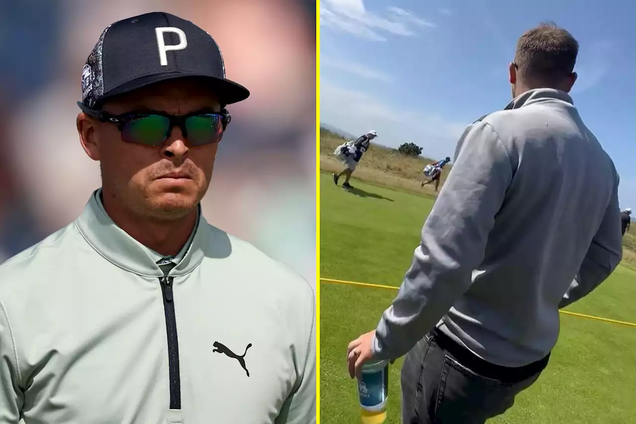 Rickie Fowler called 'coward' by The Open heckler for pulling out of Leeds ownership deal