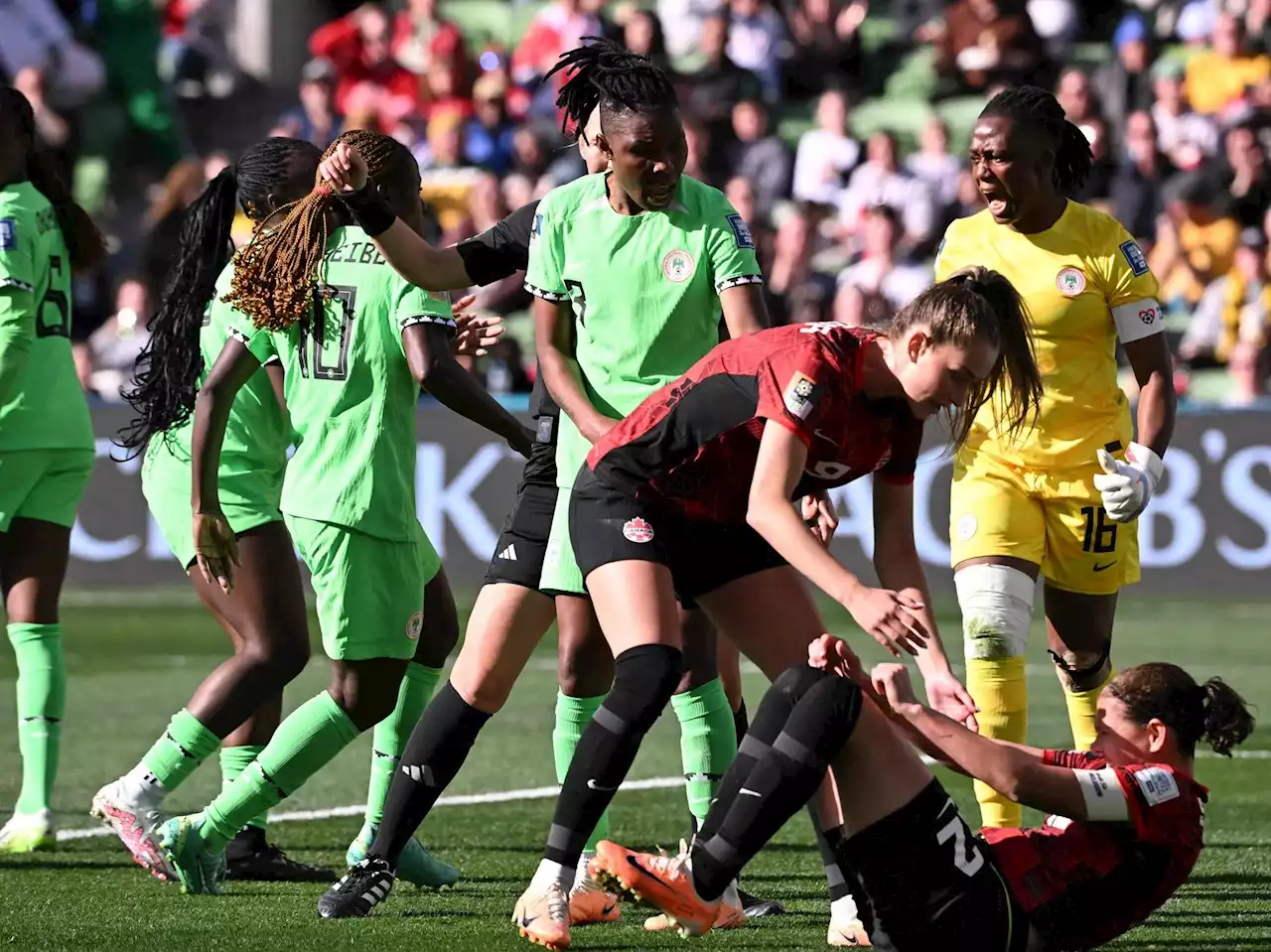 FOLLOW LIVE: Canada and Nigeria tied after Sinclair penalty saved during Women’s World Cup opener