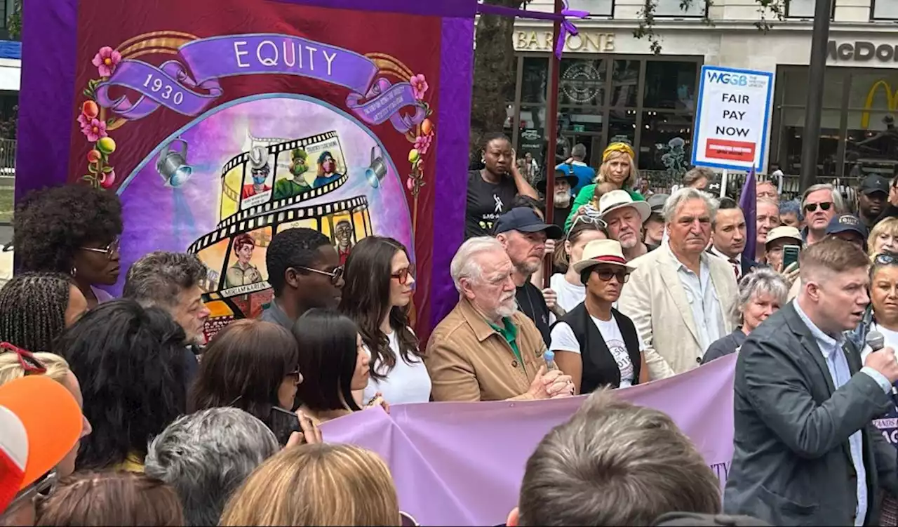 Rob Delaney, Brian Cox Among Speakers at Equity’s London Rally in Support of SAG-AFTRA Strike