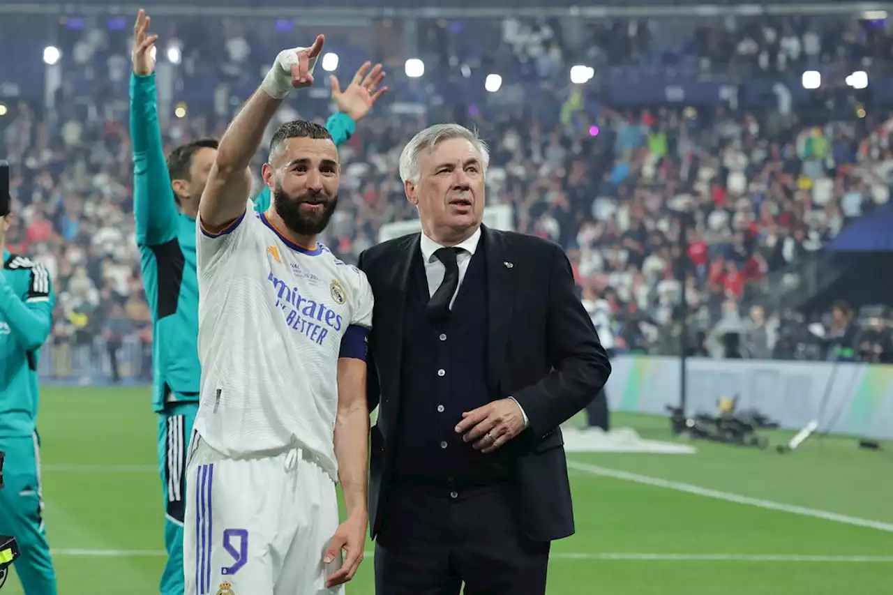 Ancelotti: 'Er is met Benzema een clubicoon verloren geraakt'