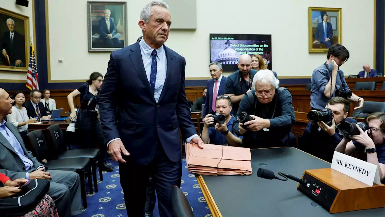 Robert Kennedy Jr. praised by Republicans, attacked by Democrats at House hearing