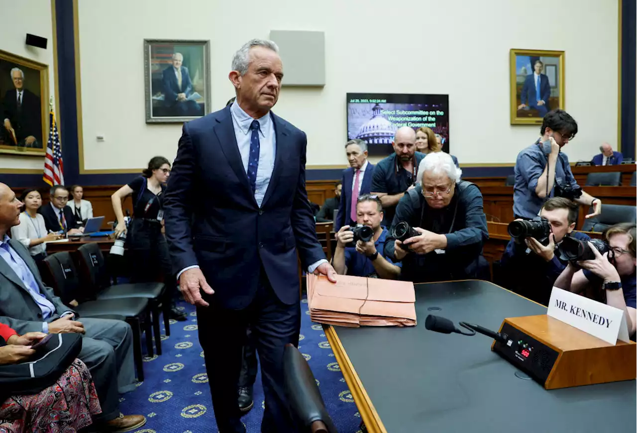 Robert Kennedy Jr. praised by Republicans, attacked by Democrats at House hearing