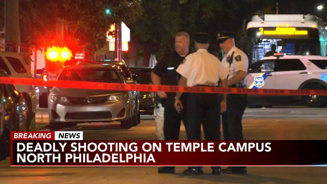 Man dead, woman injured after shooting near Temple University's campus