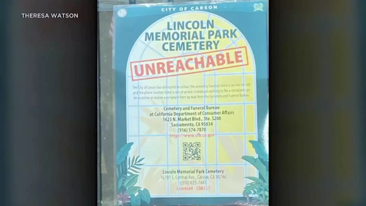 Families looking for answers after Carson cemetery suddenly closes: 'We're in the dark'