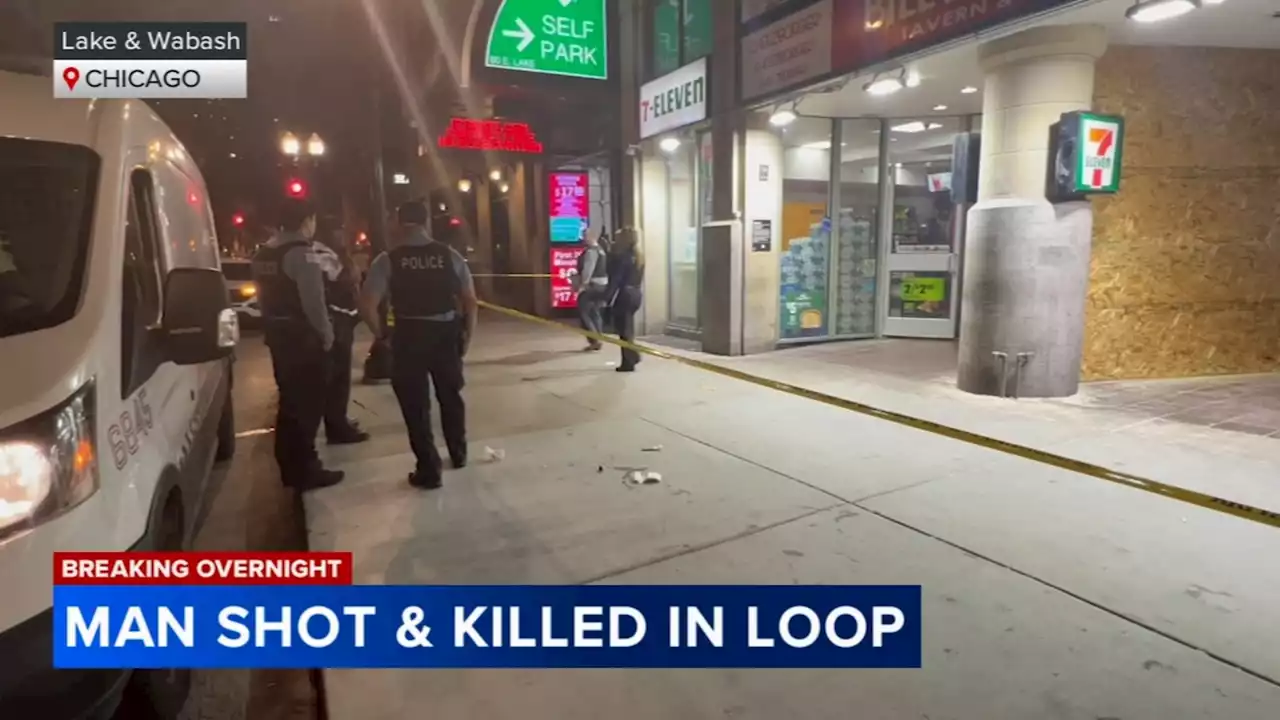 Man killed in Loop shooting, Chicago police say