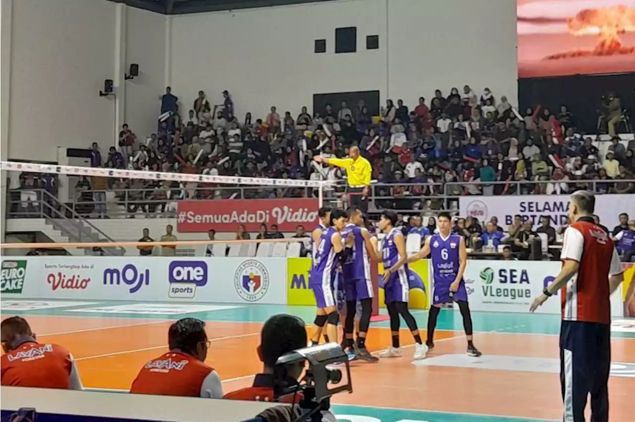 Tim voli putra Indonesia bungkam Vietnam 3-0 di SEA V League 2023