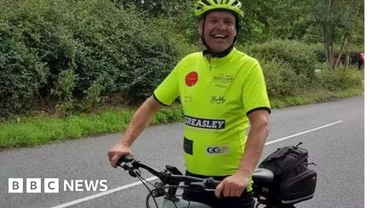 Leicestershire man cycles 1,000 miles in 10 days for hospice