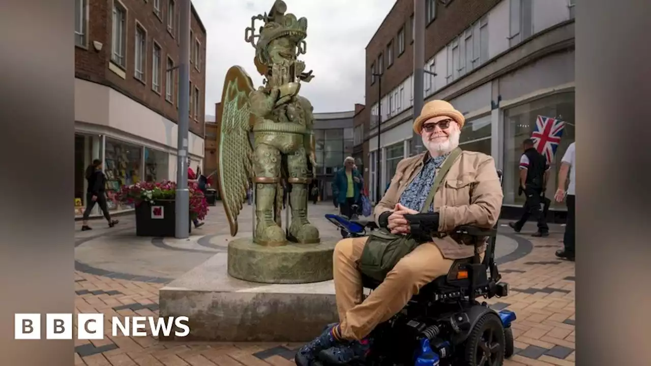 Amazon love god statue unveiled in Wakefield despite outcry from Christians