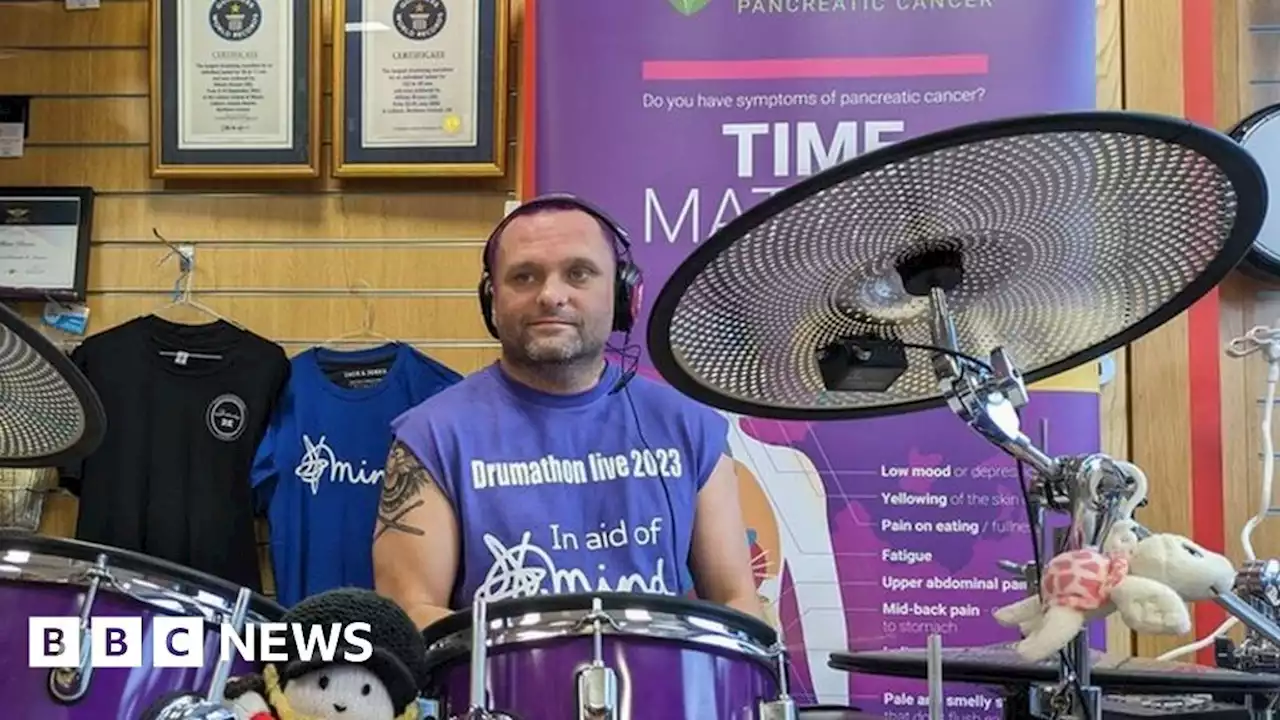 Drumming world record: Lisburn man beats previous 134-hour record