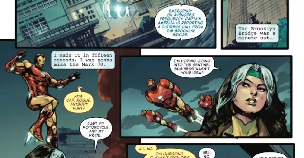 Invincible Iron Man #8 Preview: Stark vs. Stark Sentinels