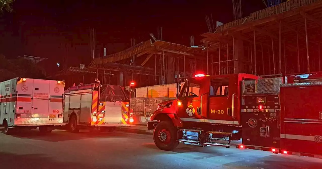 Cuatro obreros lesionados dejó accidente en la construcción de la nueva Facultad de Salud de la UIS