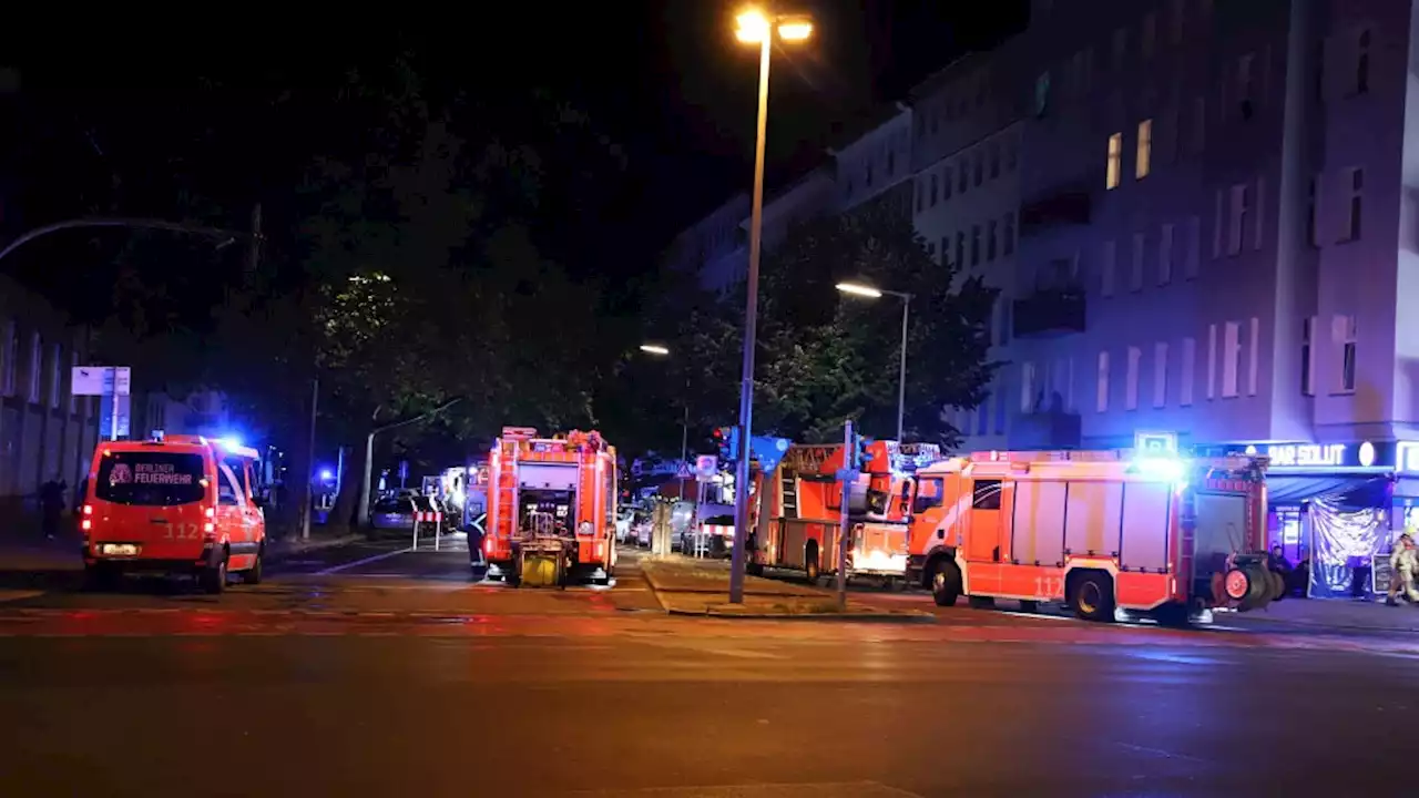 3 Verletzte bei Wohnungsbrand in Wedding