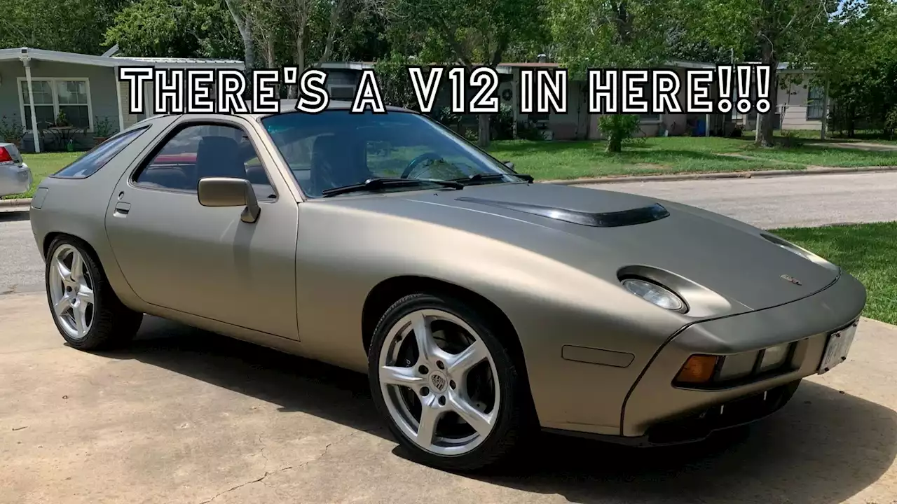 Porsche 928 Gets Insane Toyota Century V12 Engine Swap | Carscoops