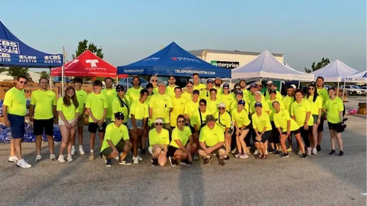 10th annual backpack giveaway held at Circuit of the Americas