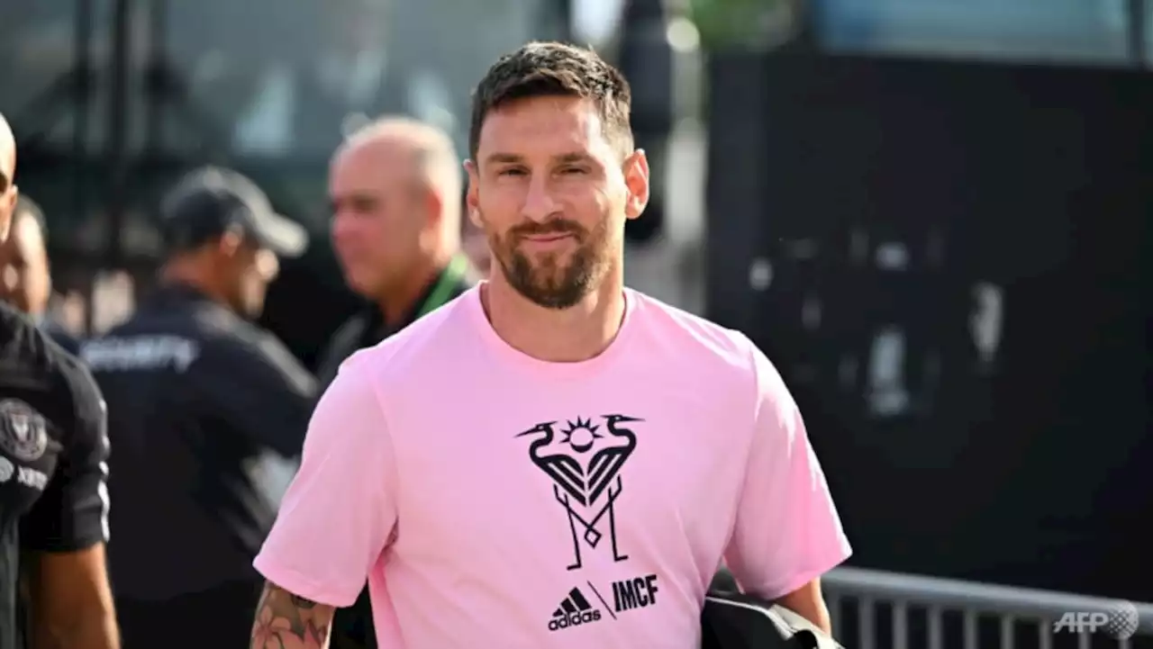 Messi a substitute for first match with Inter Miami