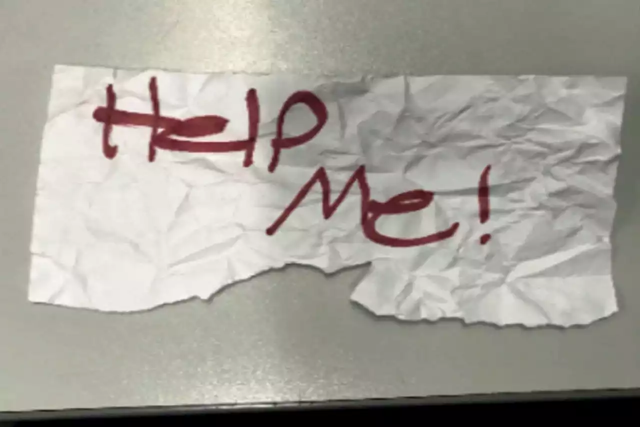 ‘Help me’ sign leads to rescue of kidnapped Texas girl in Southern California