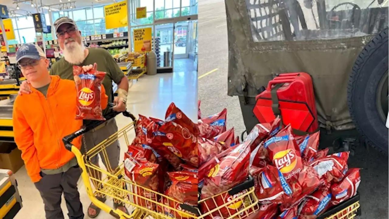 American father, son drove 2 days to Ontario just for ketchup chips