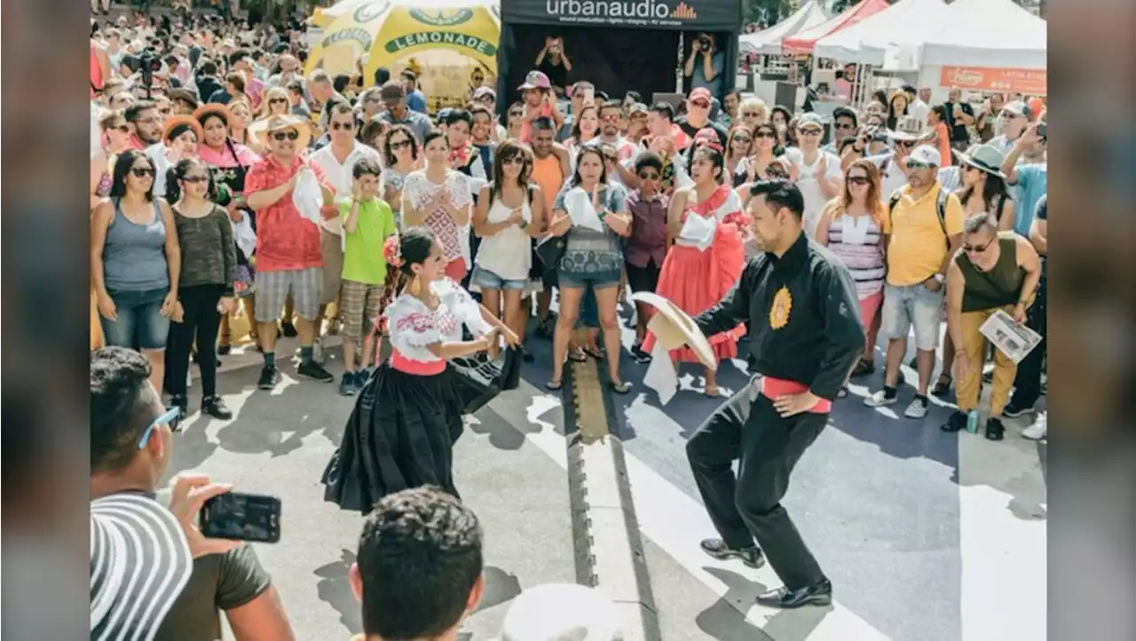 Calgarians soak up the heat with 2 downtown festivals