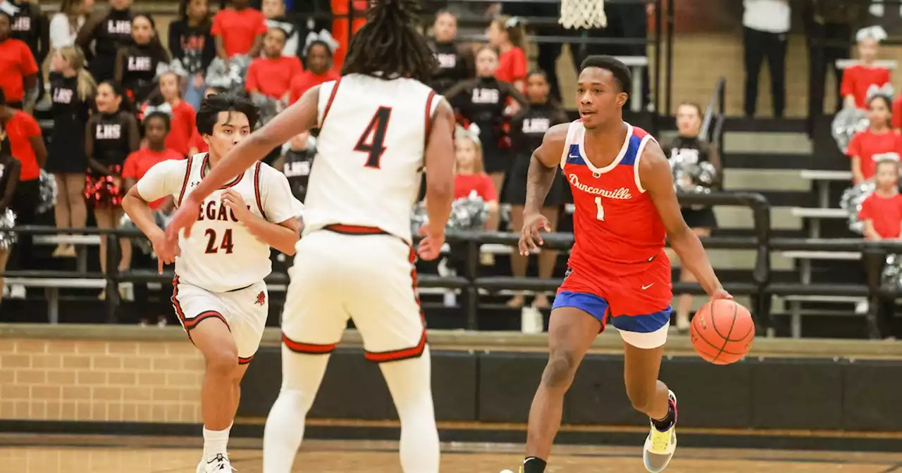 Ron Holland, now a pro basketball player, returns to Duncanville to give back to community