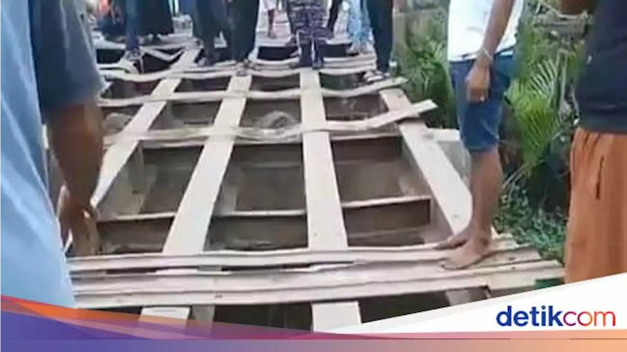 Parahnya Kerusakan Jembatan di Sergai hingga Makan Korban