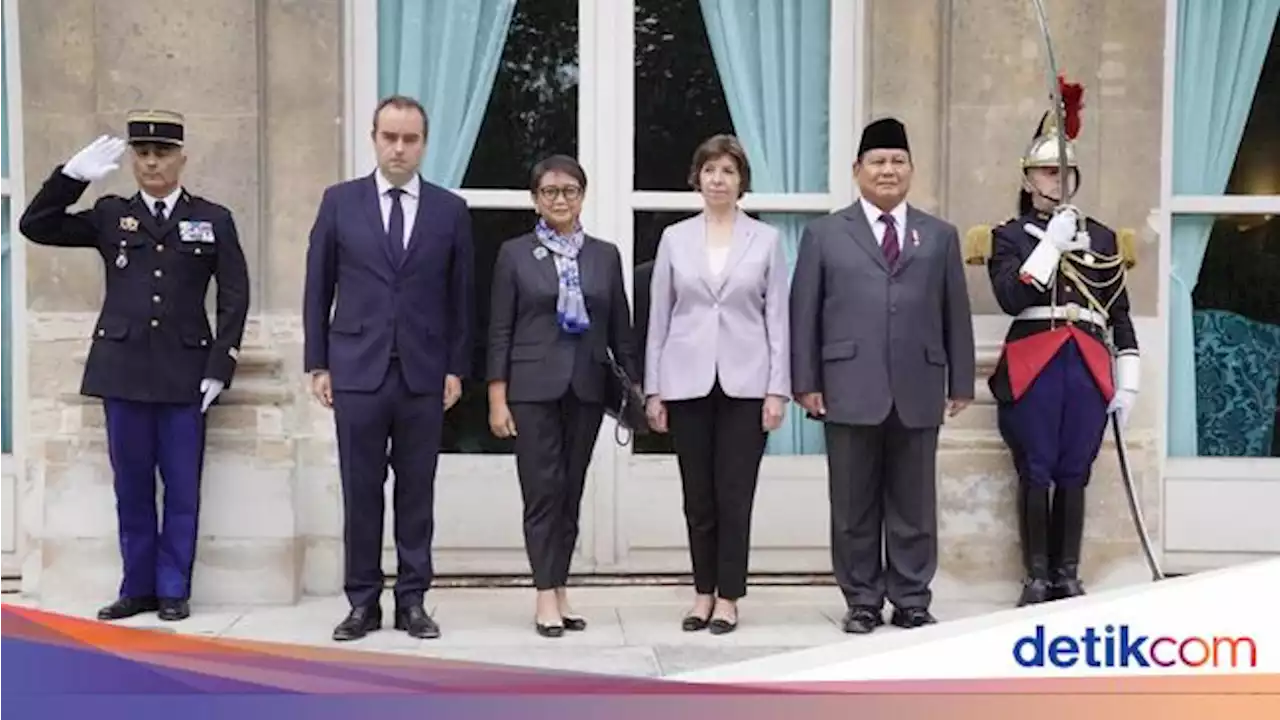 Prabowo: Hubungan Pertahanan RI-Prancis Terbaik di Bawah Pemerintahan Jokowi