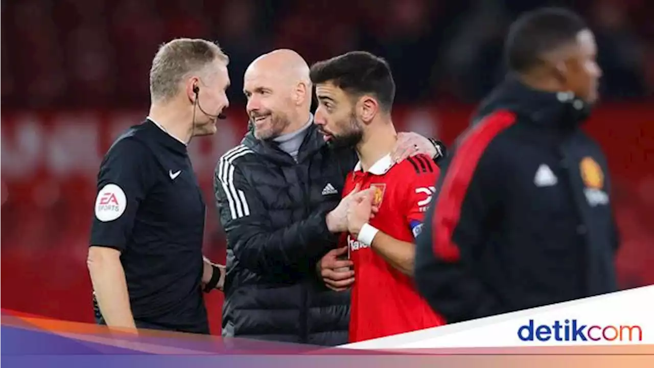 Ten Hag Ungkap Alasan Pilih Bruno Fernandes sebagai Kapten MU