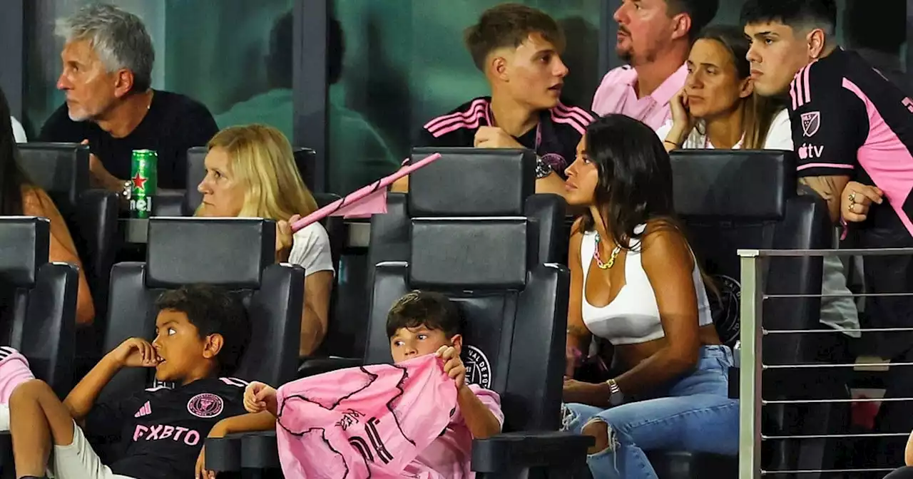 Las reacciones de la mamá de Messi y Antonela en el estadio