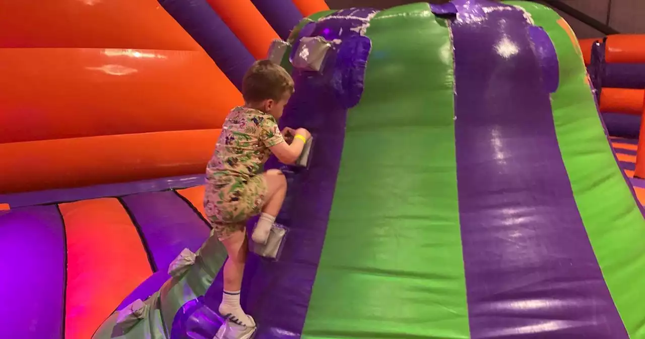 Giant inflatable park that's perfect for kids and adults alike