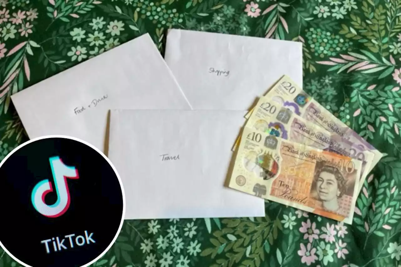 How we saved £150 in a month by using 3 envelopes and a viral TikTok trend