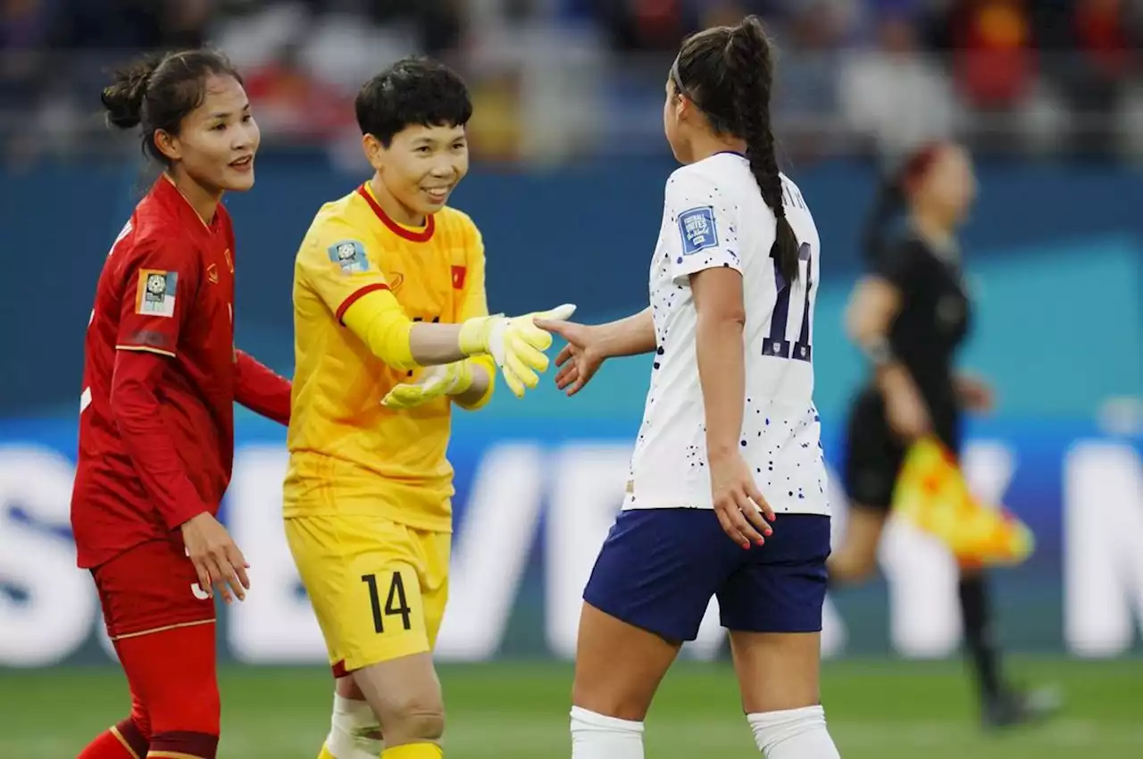 Without much offence, Vietnam plays tough against U.S. in Women’s World Cup debut