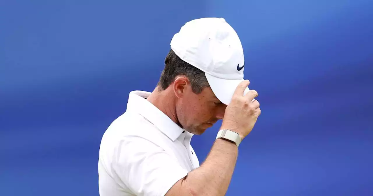 Brian Harman maintains grip on The Open as Rory McIlroy’s putter goes cold