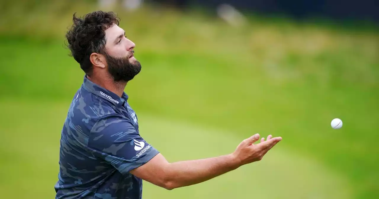 The Open: Jon Rahm storms up leaderboard into contention on moving day with 63