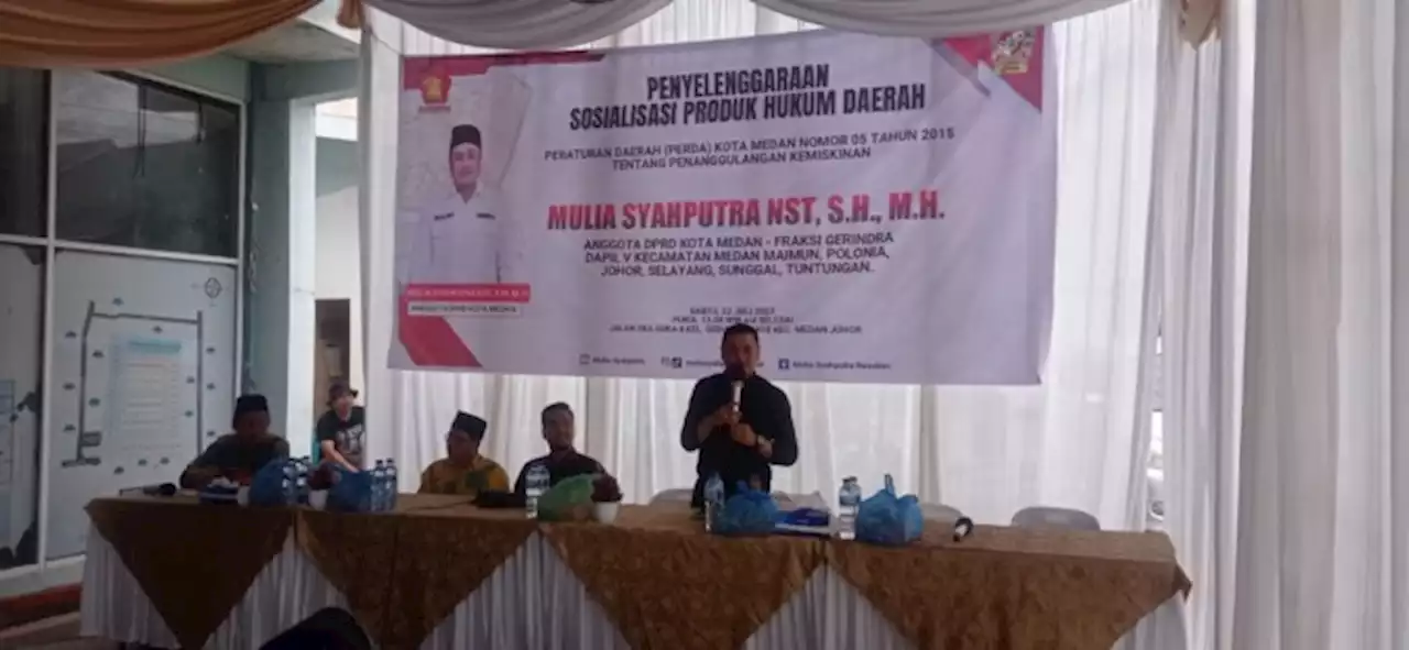 Perjuangkan Aspirasi Warga Medan Johor, Mulia Syahputra Sebut 80% Usulannya Telah Terealisasi