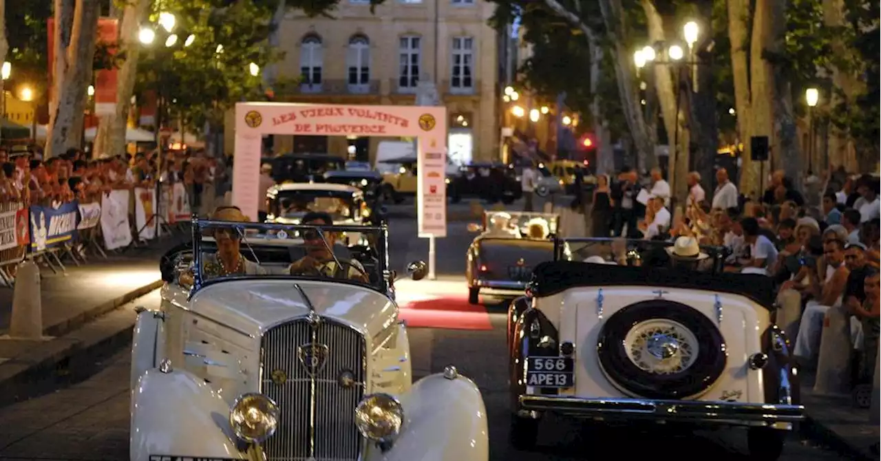 Voitures anciennes : défilé de vieilles 'élégantes' ce soir à Aix-en-Provence