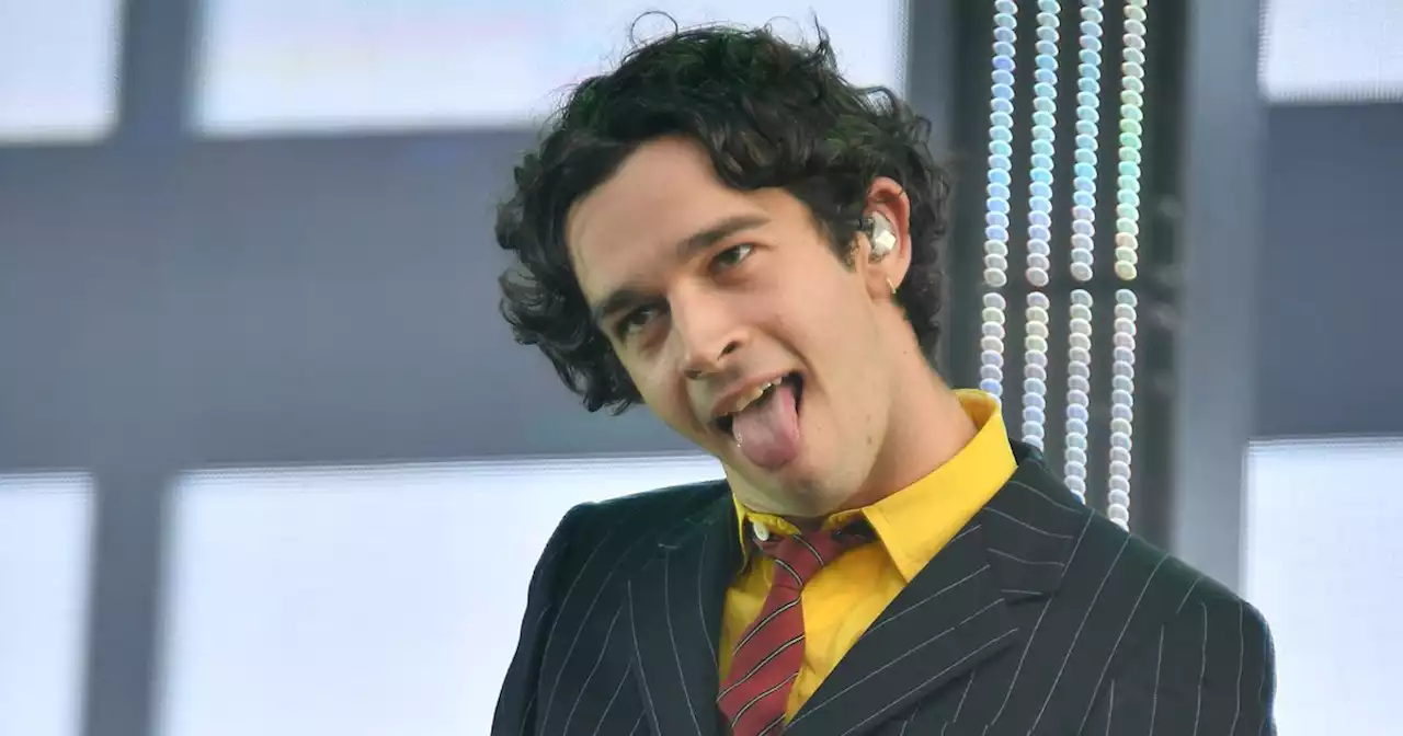 Festival cancelled after 1975's Matty Healy kisses bandmate on stage