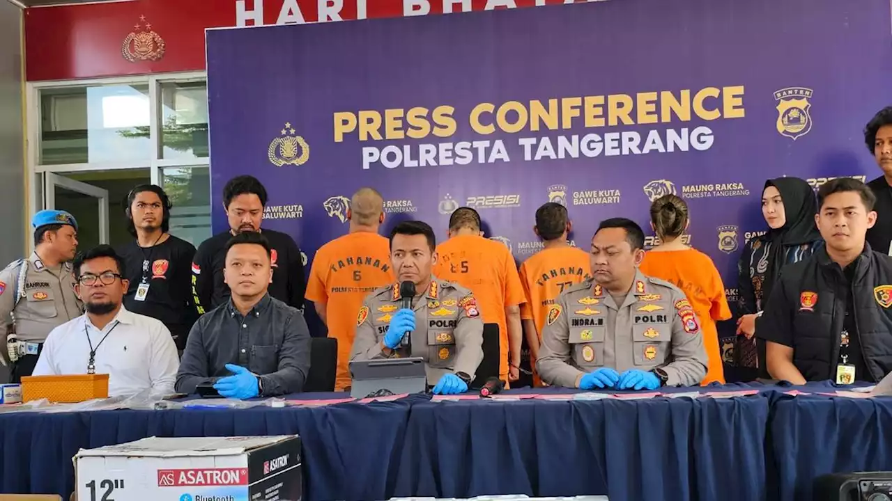 Kasus Ganjal ATM di Tangerang, 1 Wanita dan 3 Pria Ditangkap Polisi