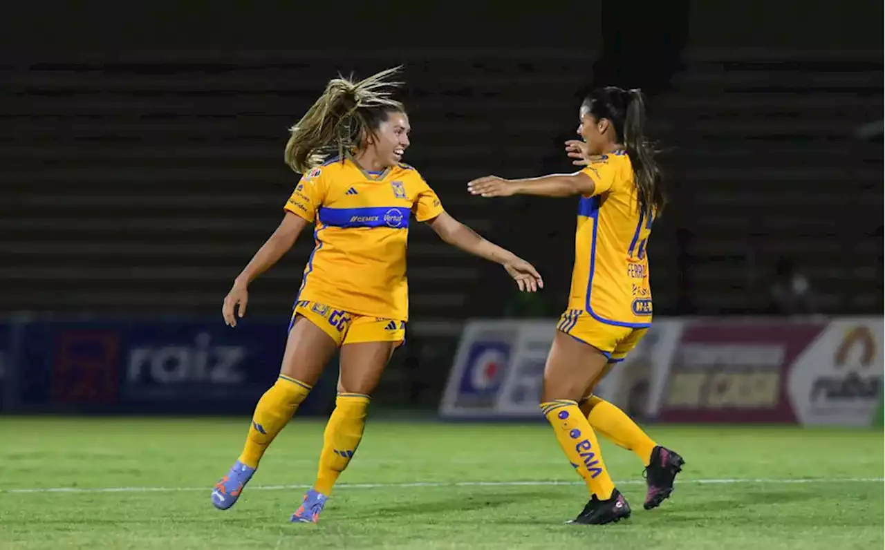 Resumen del partido FC Juárez vs Tigres Femenil (0-4). GOLES