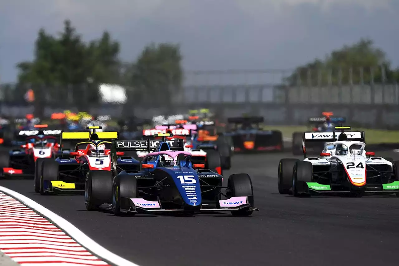 Hungary F3 feature race shortened due to tyre &quot;safety reasons&quot;