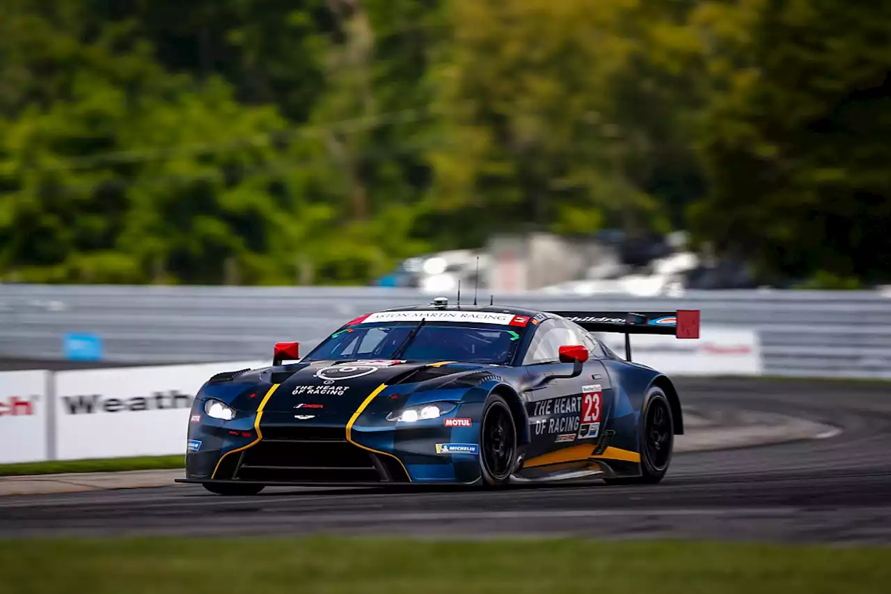 IMSA Lime Rock: Heart of Racing Aston and Korthoff Mercedes claim poles