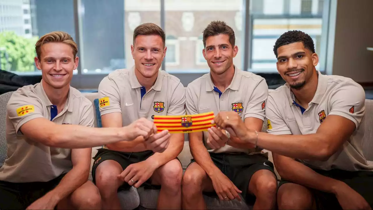 De Jong klimt in hiërarchie en behoort tot aanvoerdersgroep van FC Barcelona