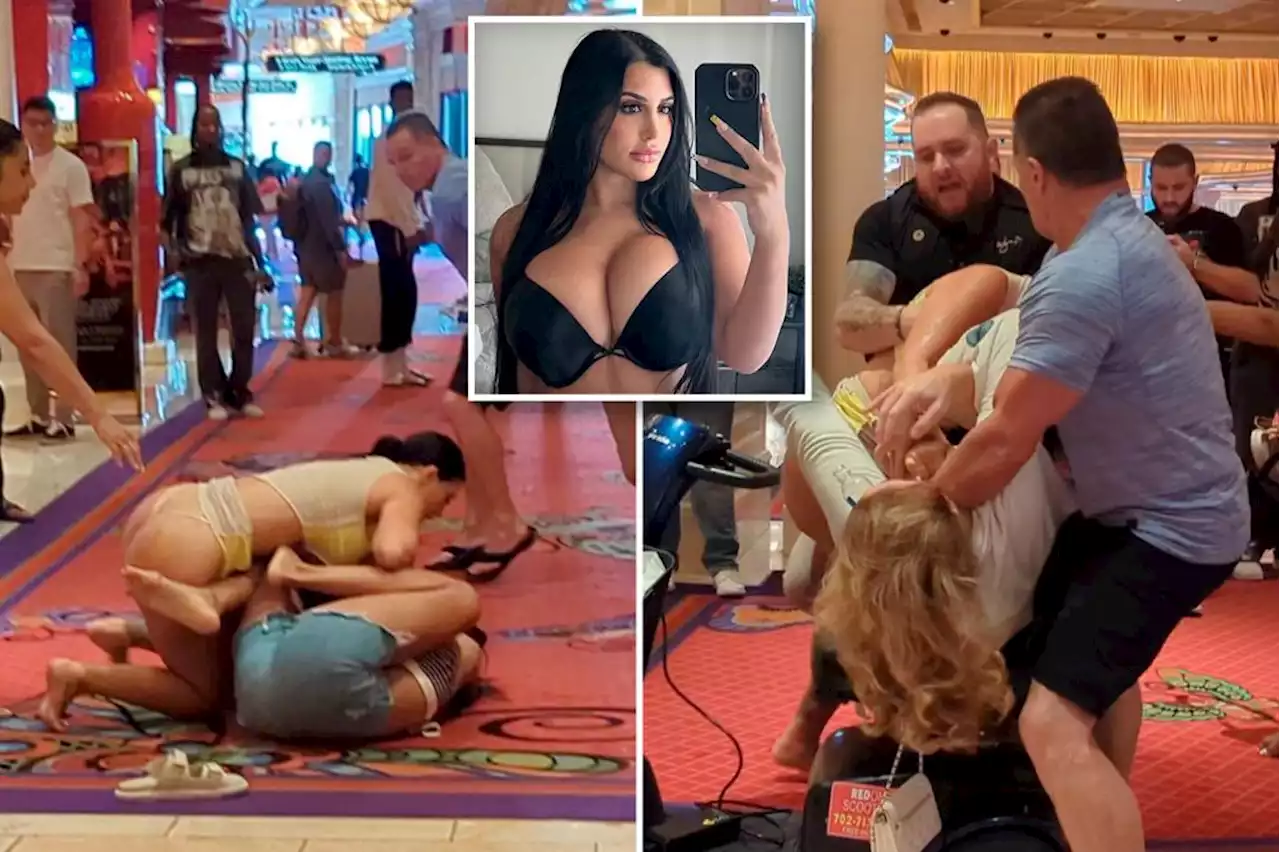 Here’s the reason scantily clad women brawled on a Las Vegas casino floor