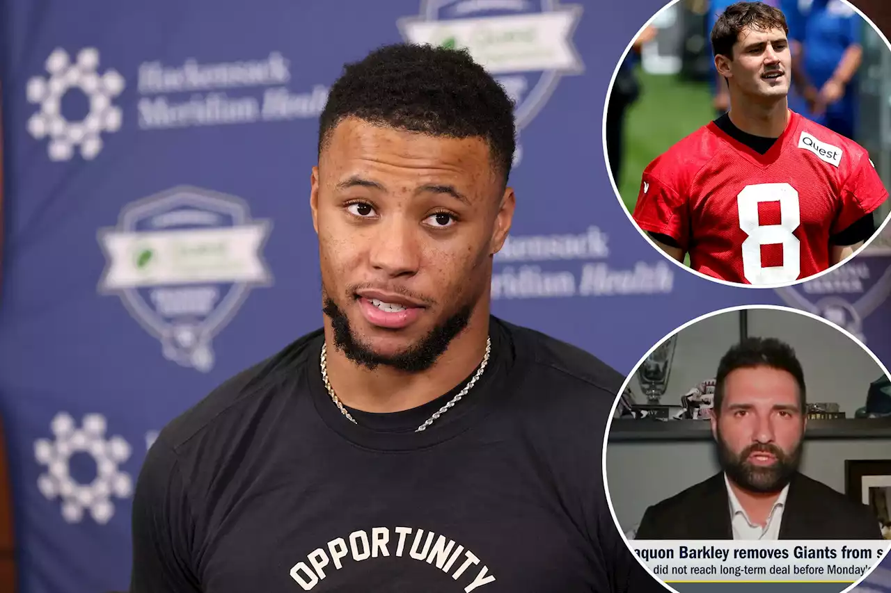 Saquon Barkley must be frustrated watching ‘mediocre’ Daniel Jones get paid: Rob Ninkovich