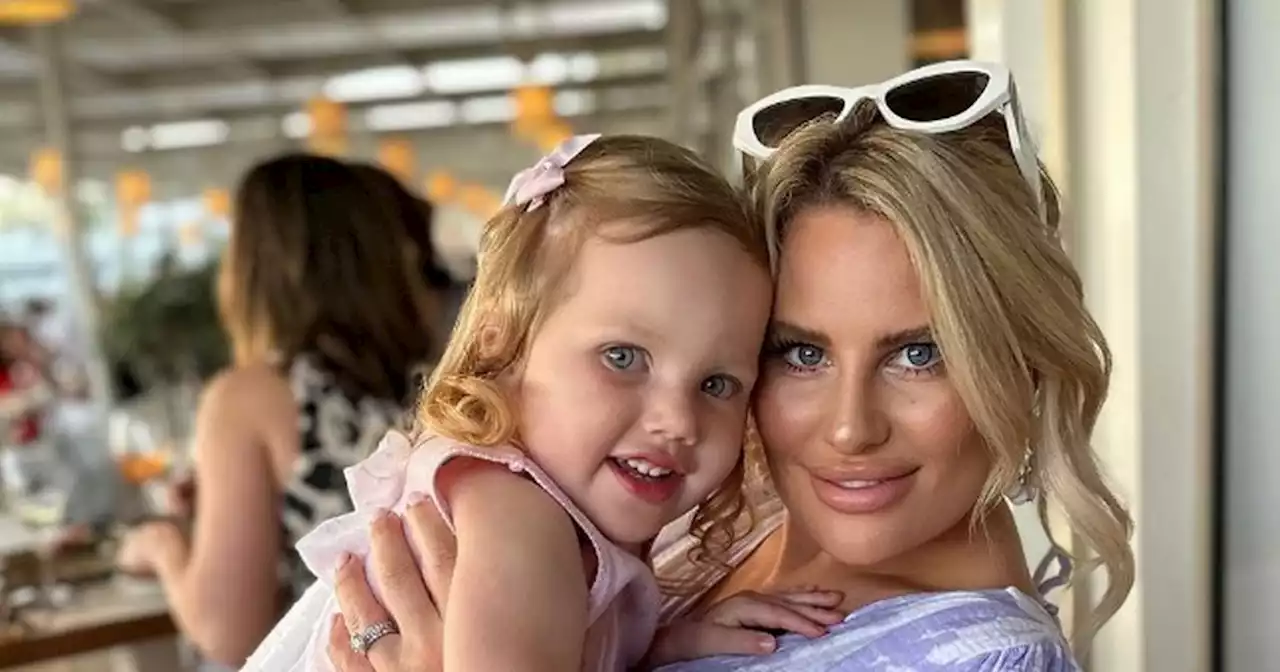 Danielle Armstrong shares heartwarming moment daughter Orla meets baby sister