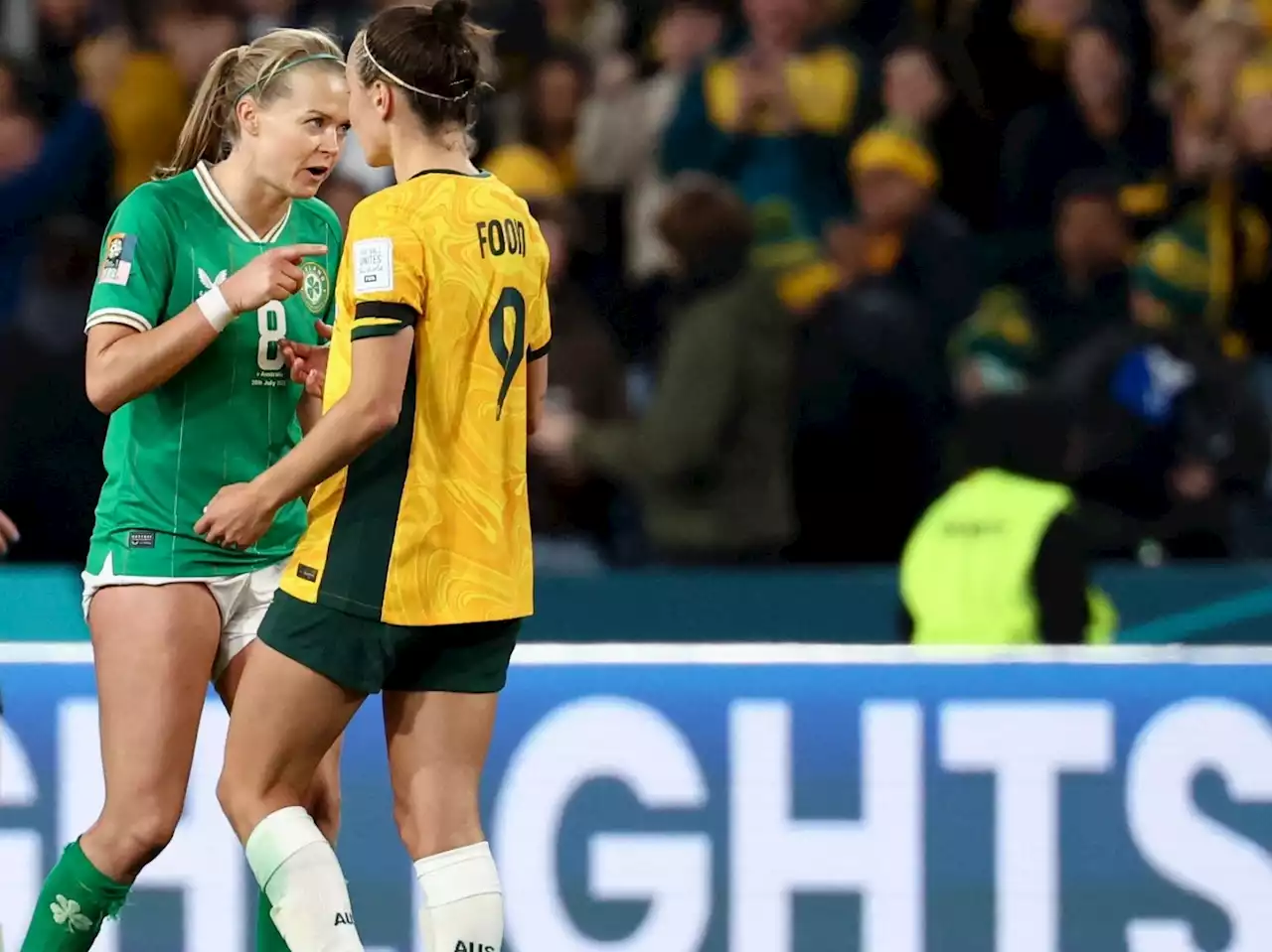 World Cup handshake row a result of breakup with teammate?