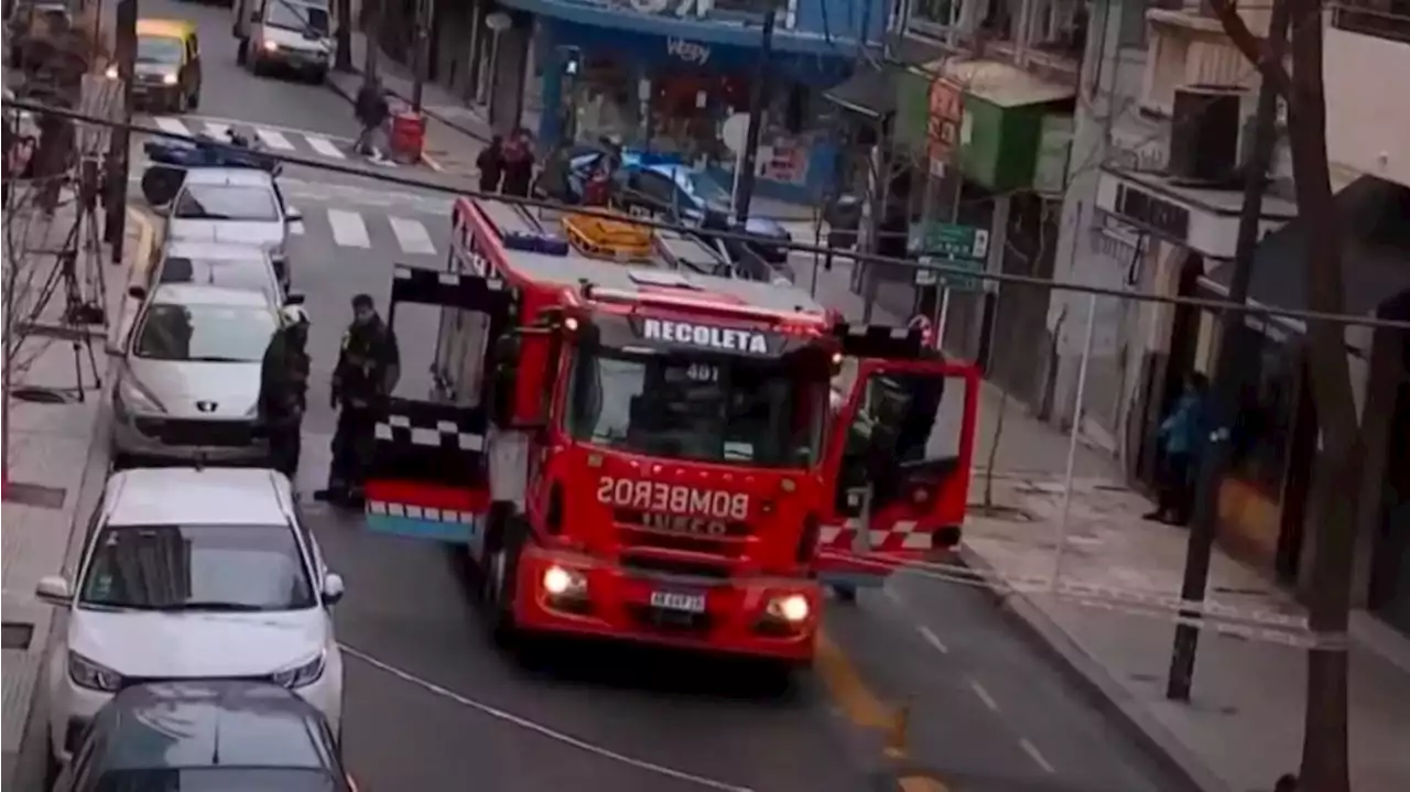 Un hombre murió al incendiarse su departamento en Recoleta